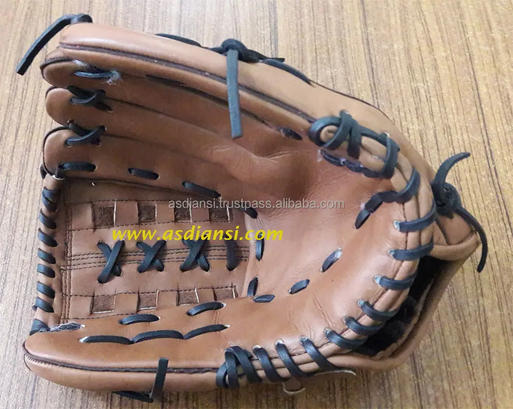 baseball glove leather purse