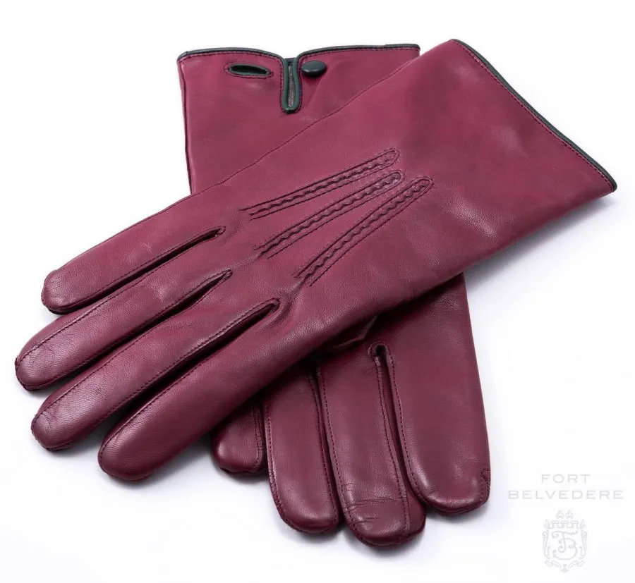 ladies leather dress gloves