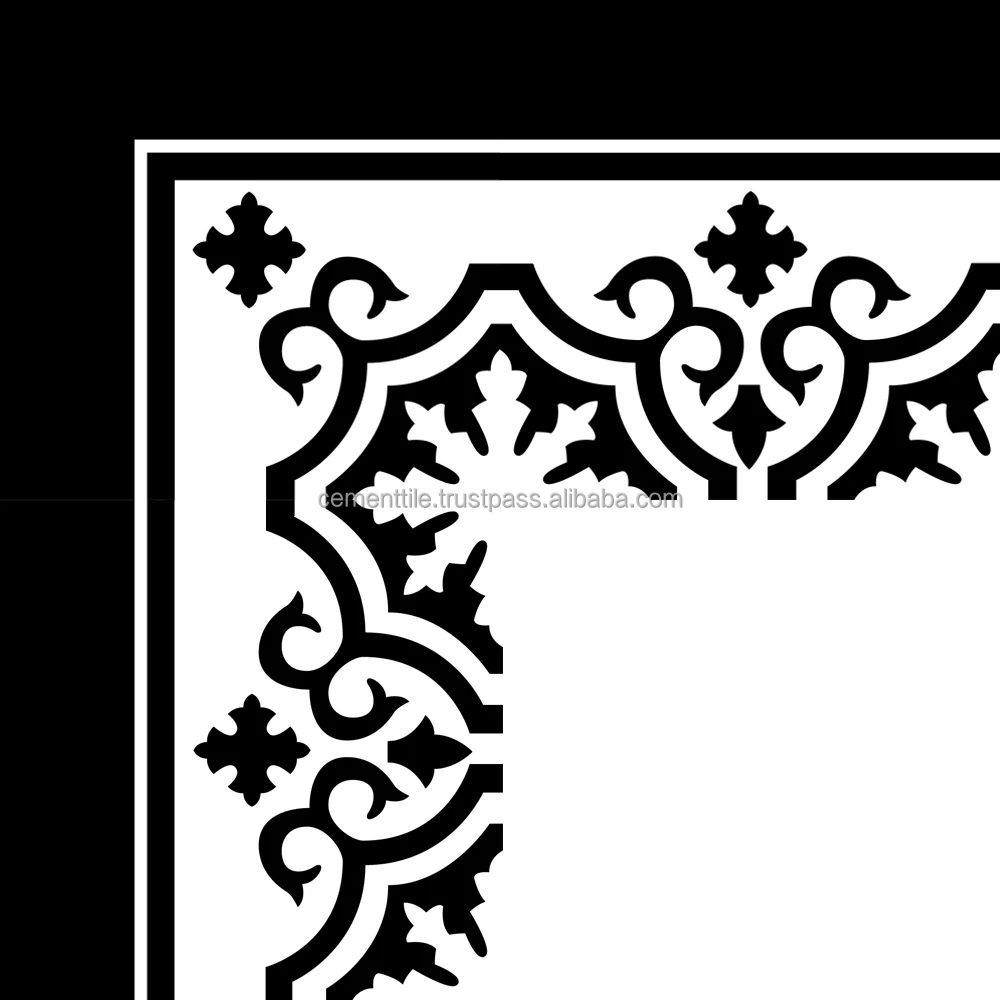 Encaustic Cement Tile Border And Corner Bc 108 Buy Cement Tile Encaustic Cement Tile Border And Corner Bc 108 Buy Cement Tile