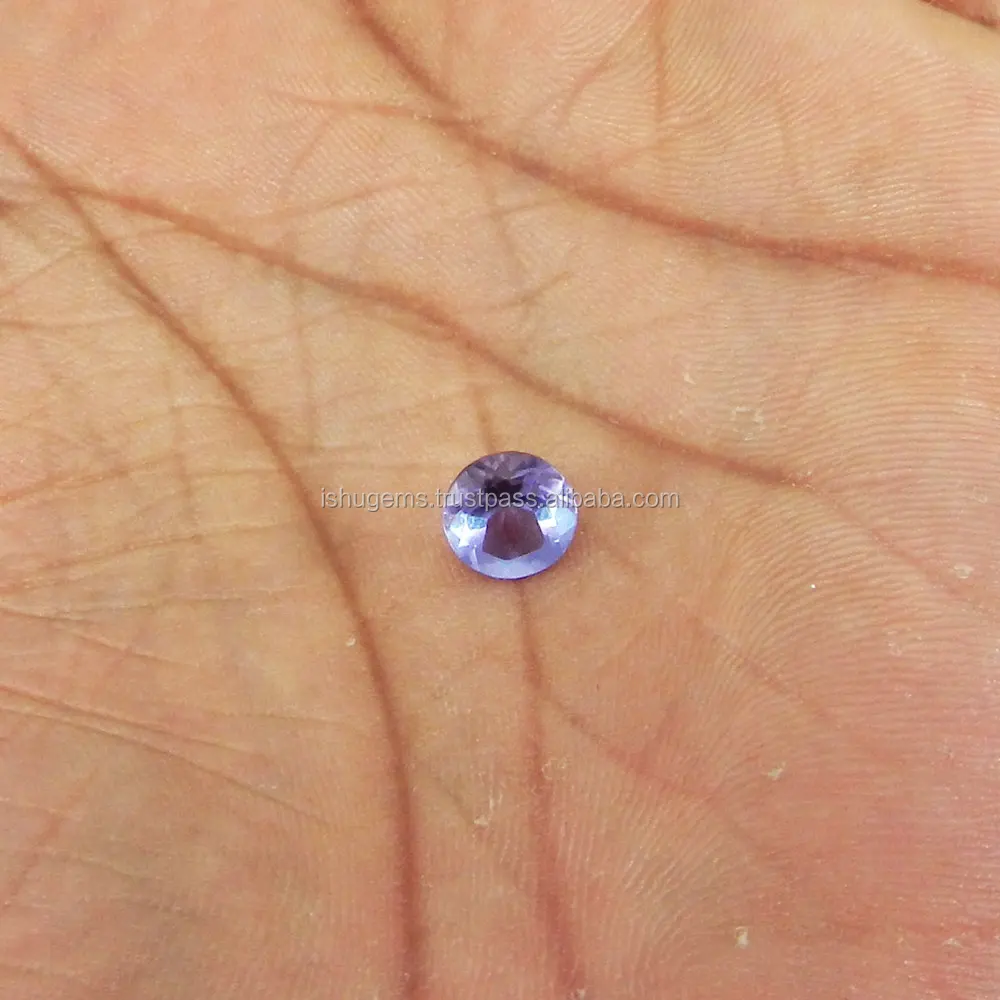 Natural Color Change Alexite Synthetic Autumn Color 8mm Round Cut 1.8 Cts Man Made Gemstone IG4383