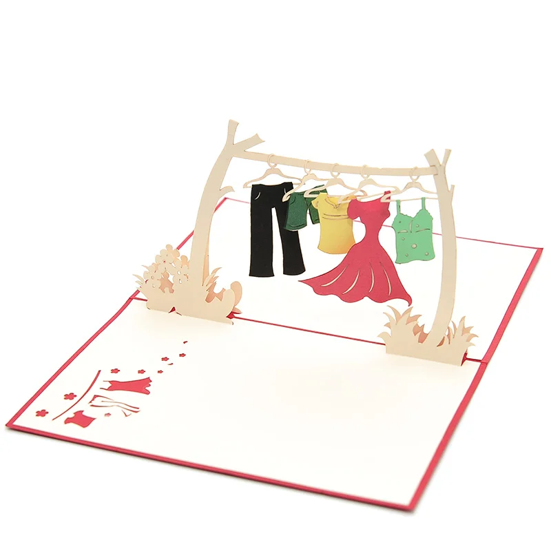 洋服ラインポップアップカード幸せな新しい家手作り誕生日グリーティングカード高品質トップ卸売ベトナム Buy 服ポップアップカード 新ホームポップアップカード 誕生日のグリーティングカード Product On Alibaba Com