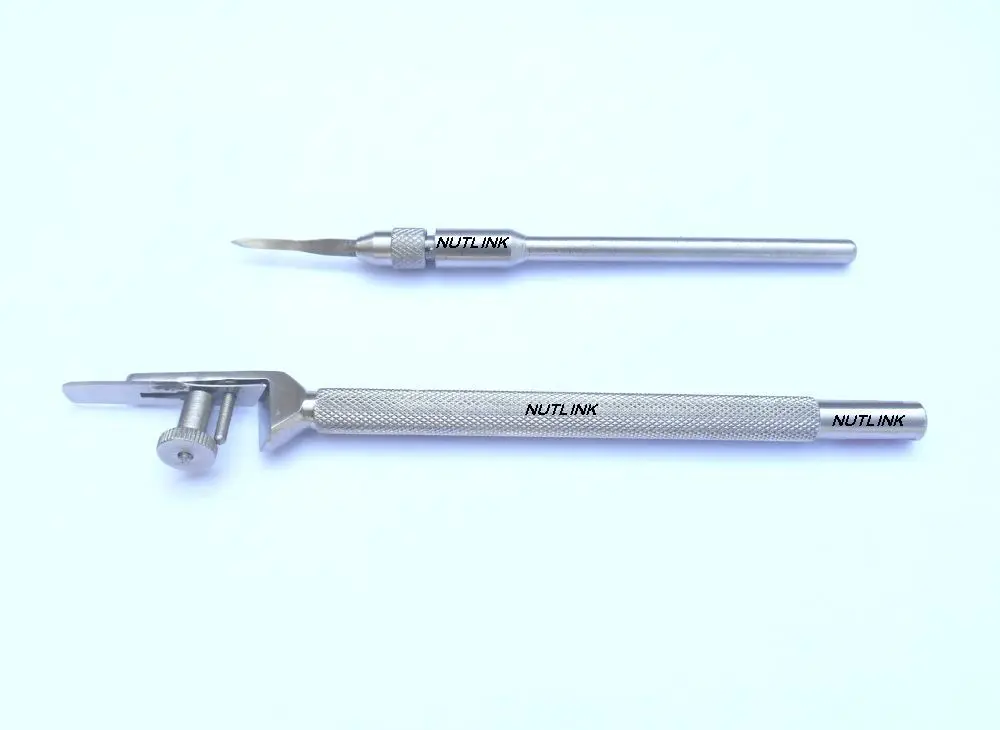 Surgical Hair Transplant Versi Manual Handle Surgery Blade Holder