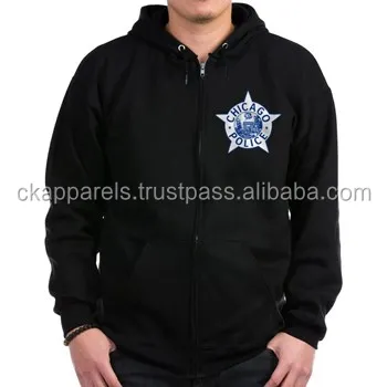 polyester zip up moletom com capuz