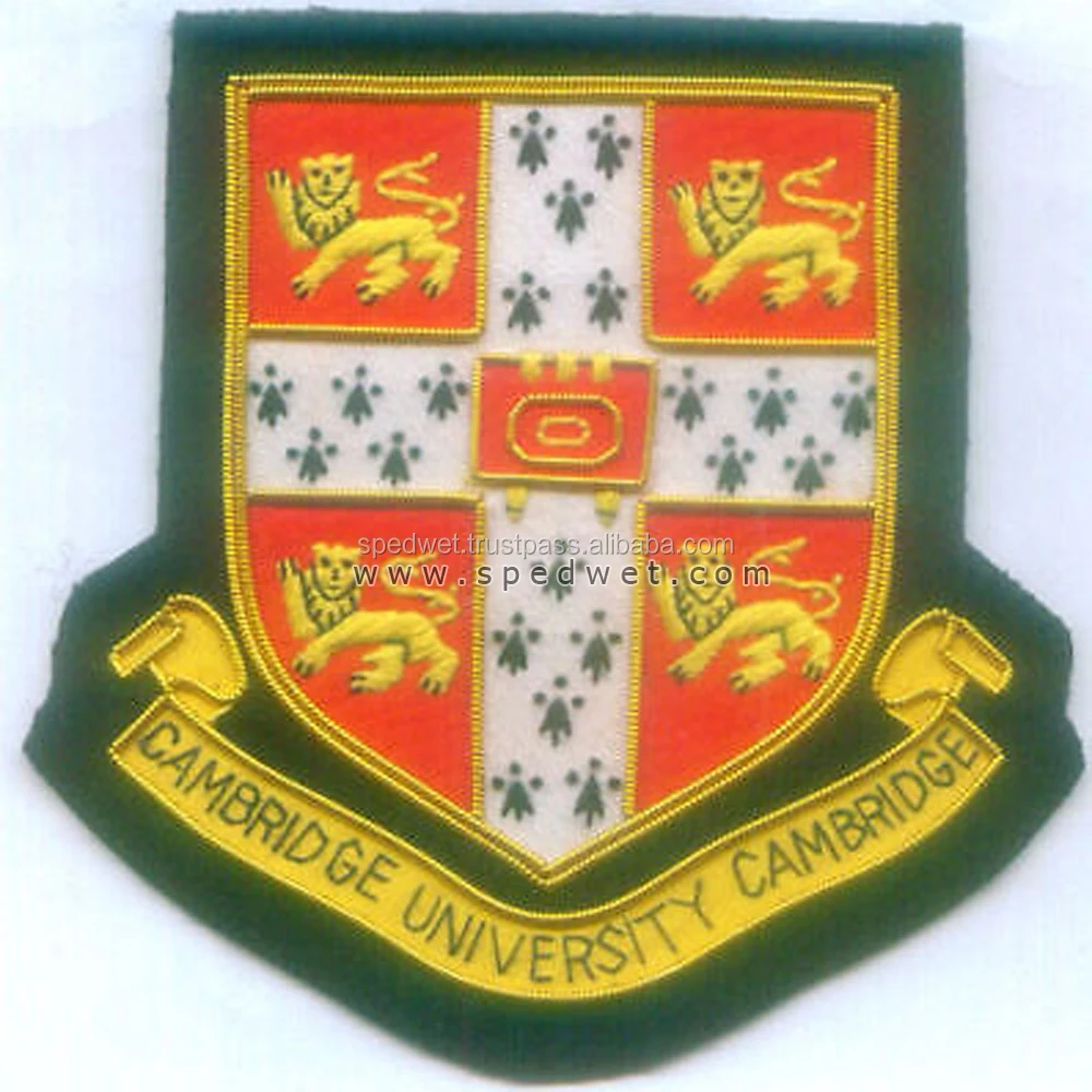 Parches Bordados A Mano,Insignias De Chaqueta De Alambre De Lingote De La  Universidad De Cambridge Del Reino Unido - Buy Bordado A Mano Chaqueta  Parches,Diccionario Cambridge Univertsity Parches,Lingotes Alambre Clase De  Insignias