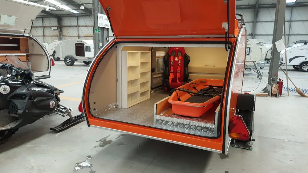 Caretta Snow Ambulance Search And Rescue Snowmobile For Sale Max Red