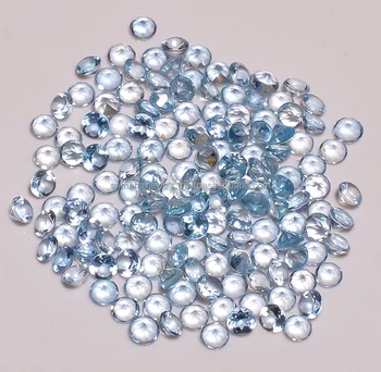 Natural Loose Gemstones Natural Aquamarine Faceted Cut loose Gemstones