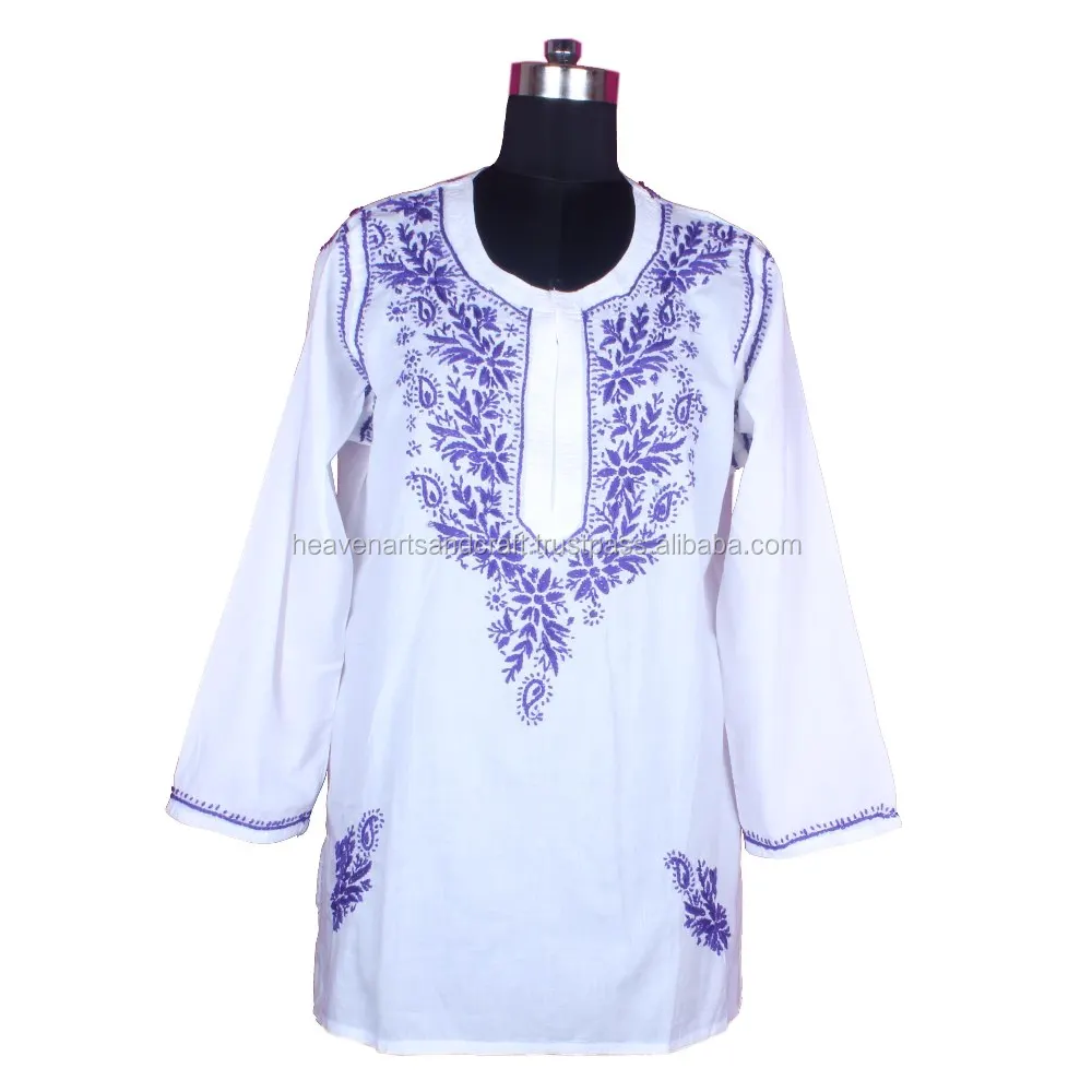 Dr160 Chicken Embroidered Kurta Indian Cotton Tunic Floral Top Holiday Clothed Size S M L Xl Xxl Buy Kurti Kurti Designs Lady Kurti Product On Alibaba Com