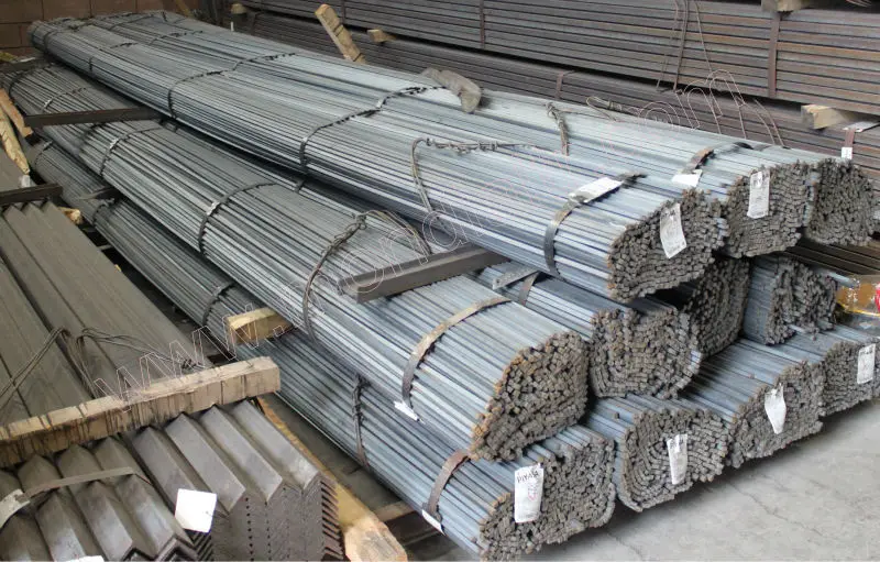 Горячекатаный стальной угловой стержень Q235B высокой прочности 5x75x5 мм 50x50x5 угол 4x4