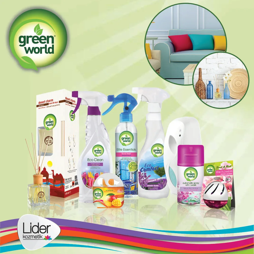 Green World Air Freshener View Air Freshener Green World Product Details From Lider Kozmetik Sanayi Ve Ticaret Anonim Sirketi On Alibaba Com