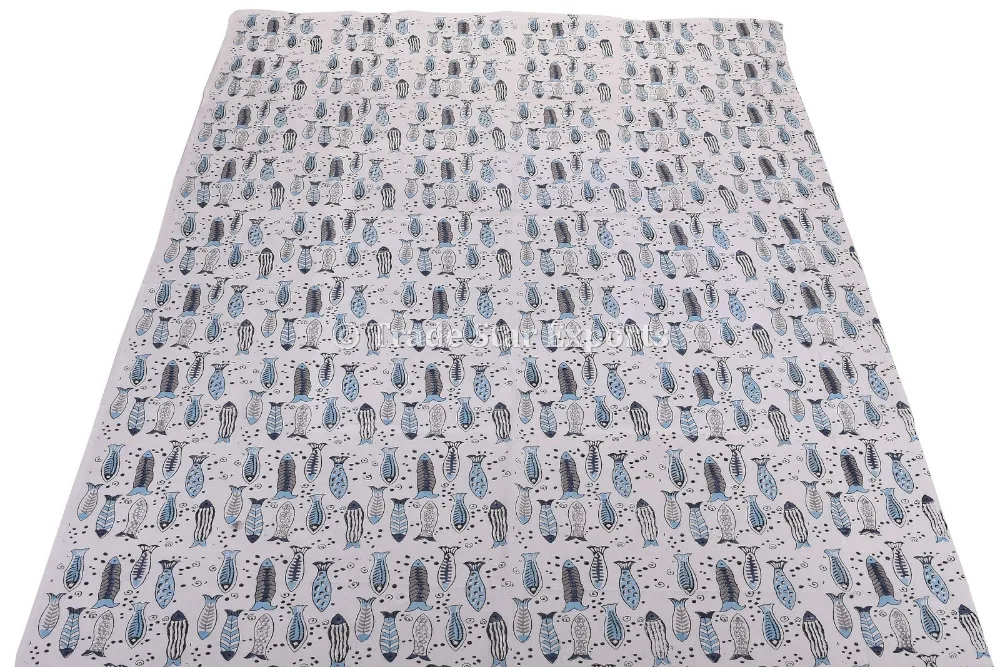 Индийская детская ткань с ручным принтом этническая вуаль для бега обивка санганьери модной