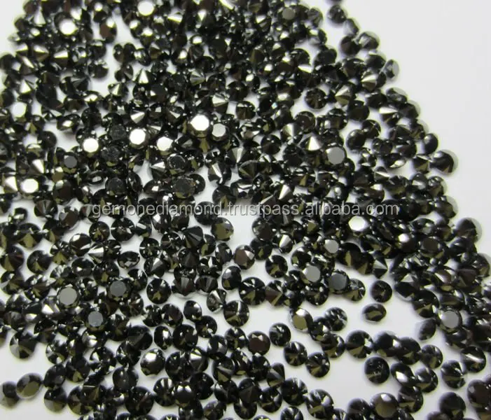 Best Quality of Natural Loose Black Diamonds at Reasonable Price Loose  Black Diamond Price Per Carat - Main Image