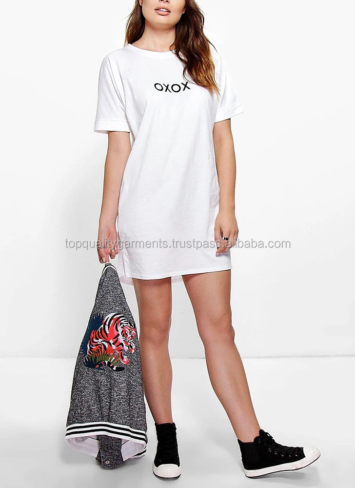 polyester t shirt dress