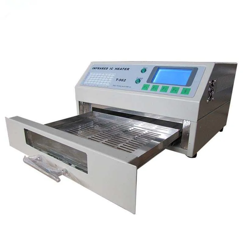 T 962c Smt Reflow Soldering Oven Smd Heating Machine Pcb Vacuum Reflow Oven Buy T 962c Smt