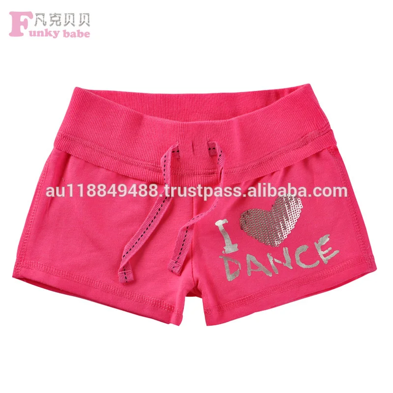 
 2015 новинка младший девушки одежда, не розовый нет Corression танцы шорты  