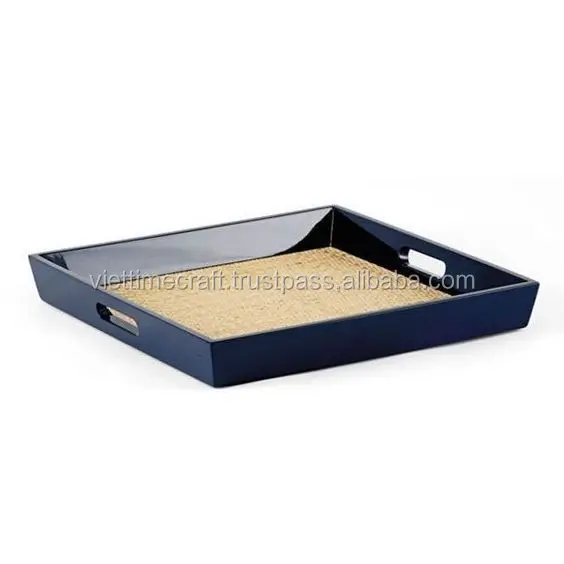 Lacquered Rattan Tray Lacquerware Vietnam Souvenir Buy Lacquered Serving Tray Rattan Bamboo Tray Dining Lacquerware Product On Alibaba Com