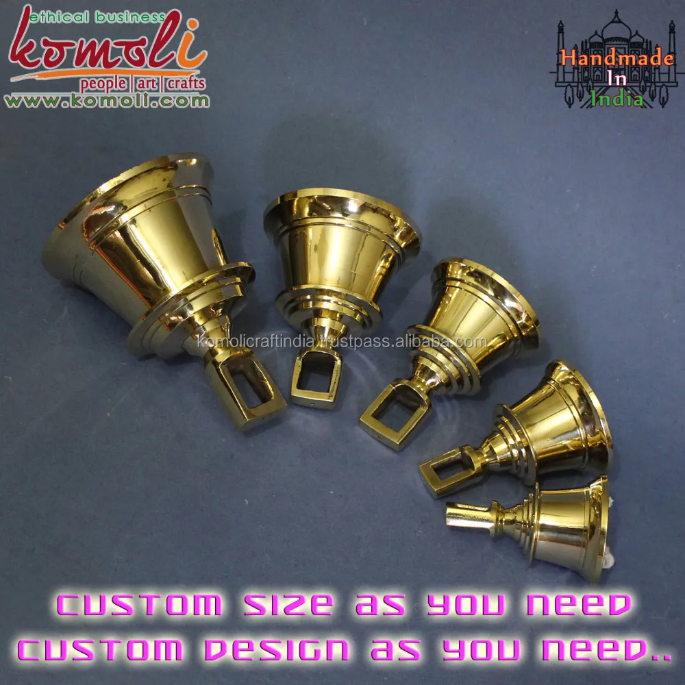 Custom Metal Church Temple Ship Small Brass Bells Wholesale Bell for Sale