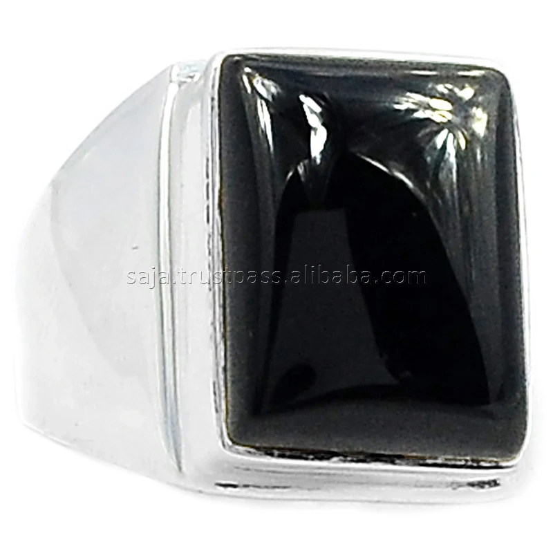 Black Onyx Natural Stone Black Onyx Ring Black Onyx Stone 925 Silver Men Ring Buy Black Onyx Stone Black Onyx Natural Stones Gemstone Product On Alibaba Com