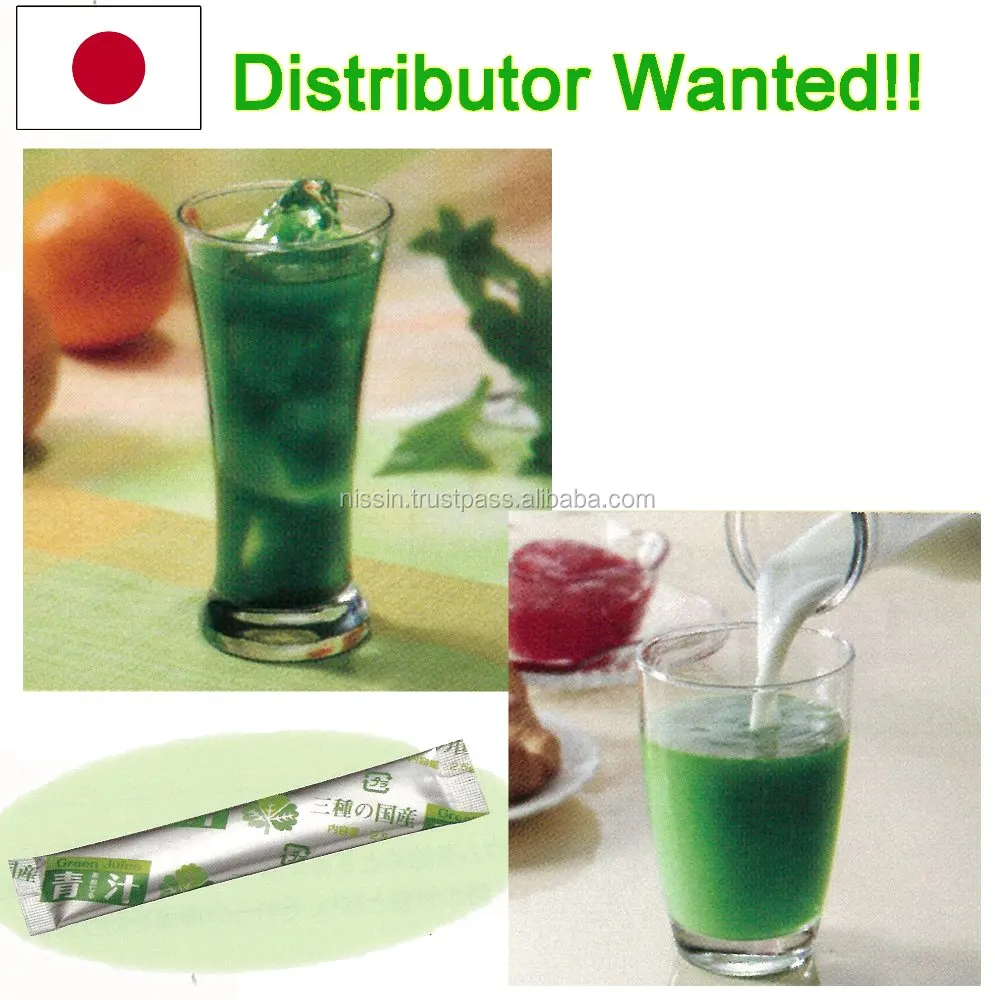 
Зеленый Растительный напиток, произведенный в японском медицинском заводе/продукт для поддержки здоровья/Сделано в Японии 
