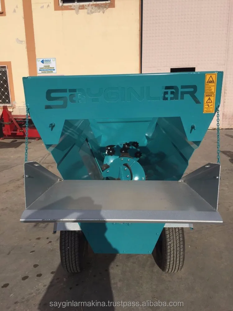 Cattle Feed Mixer Trucks Horizontal Auger Tractor Pto Powered 2m3