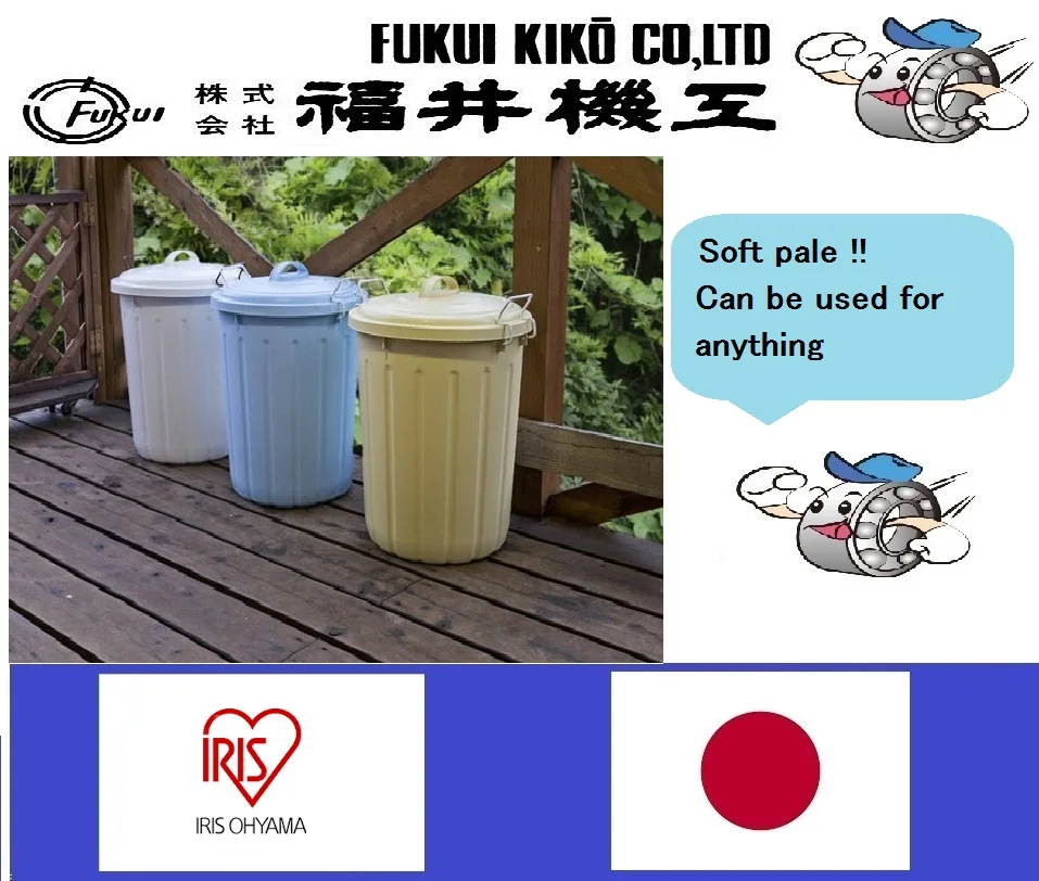 fashionable garbage can with multiple functions made in japan