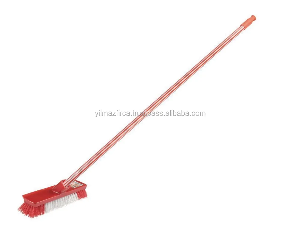 Cosynee Plastic Broom Medium Floor Broom Bathroom Cleaning & Home Floor  Cleaning Kharata Jadu for Scrubbing in Bathroom| Hard Bristle Broom