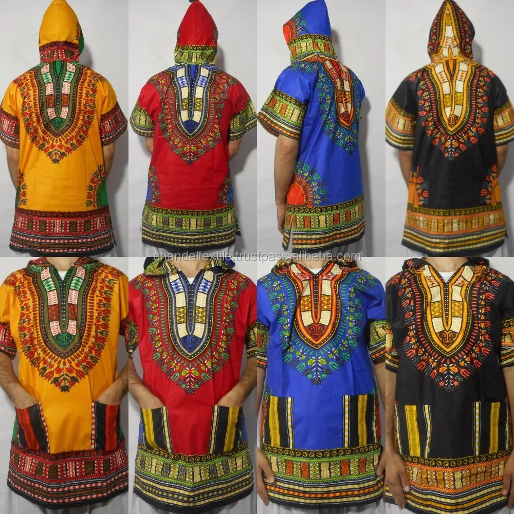 Afrika Dashiki Hoodie Hoody 