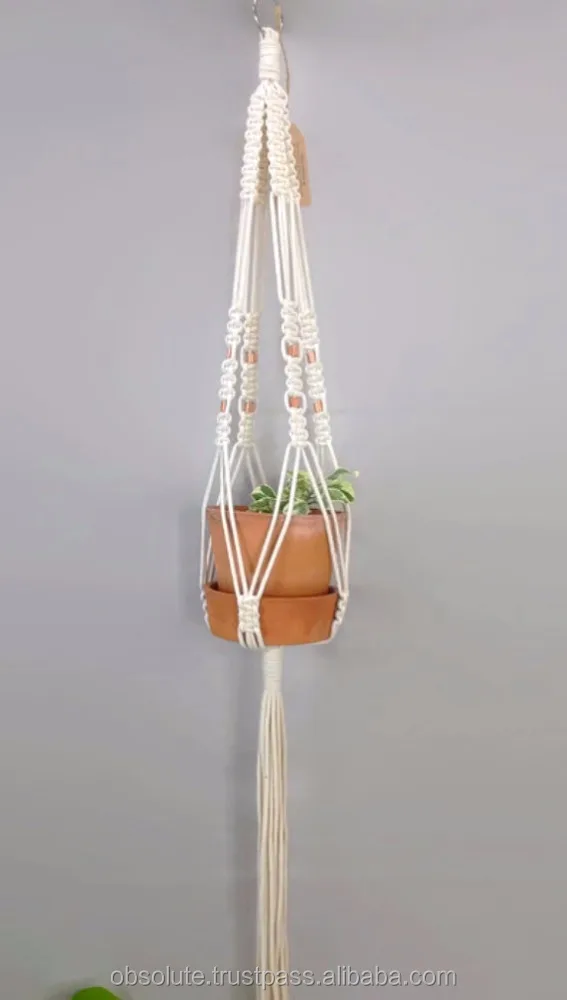 Diy Macrame Plant Hanger,Handmade Macrame Plant Hanger - Buy Macrame ...