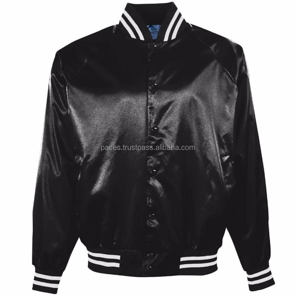 custom satin jacket