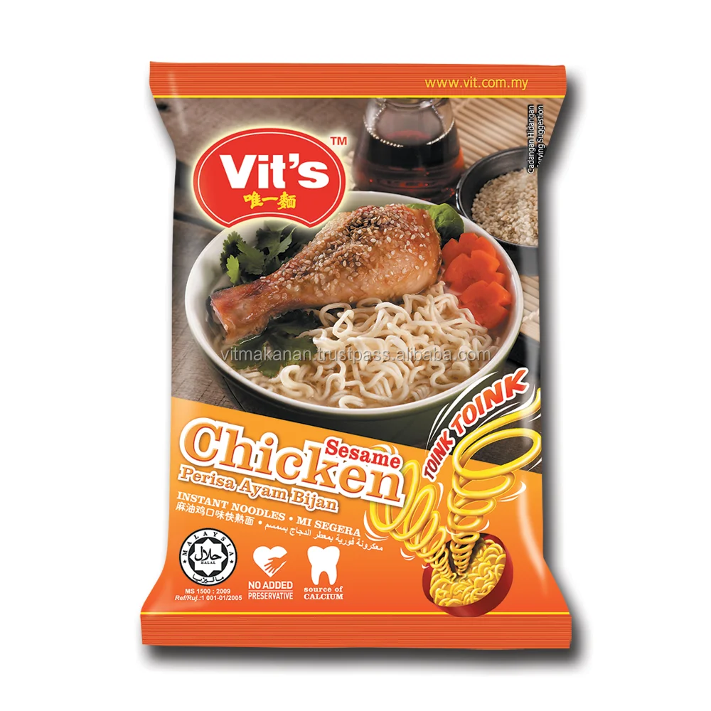 vits sesame chicken instant noodles (packet)