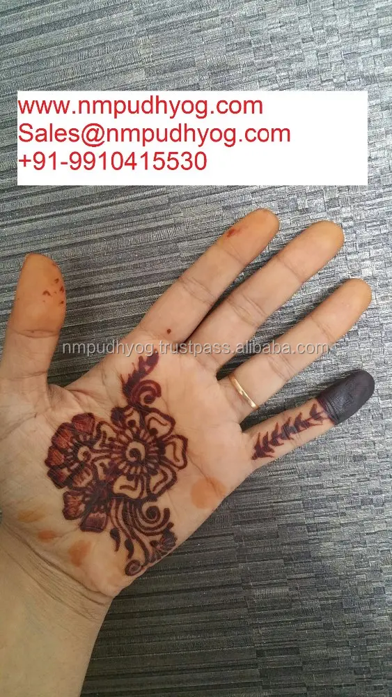 Easy Temporary Hand Mehndi Designs Tattoo Stickers for Beautiful Indian Art