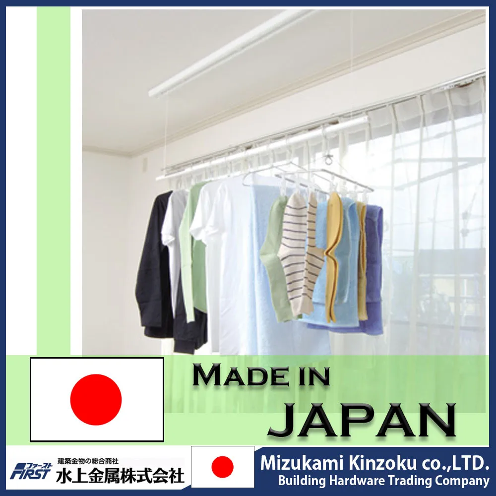 Details about   Kawaguchi Giken SPC-W-P  2 Pole holders for bar  Clothesline Clothes Rack  Japan 