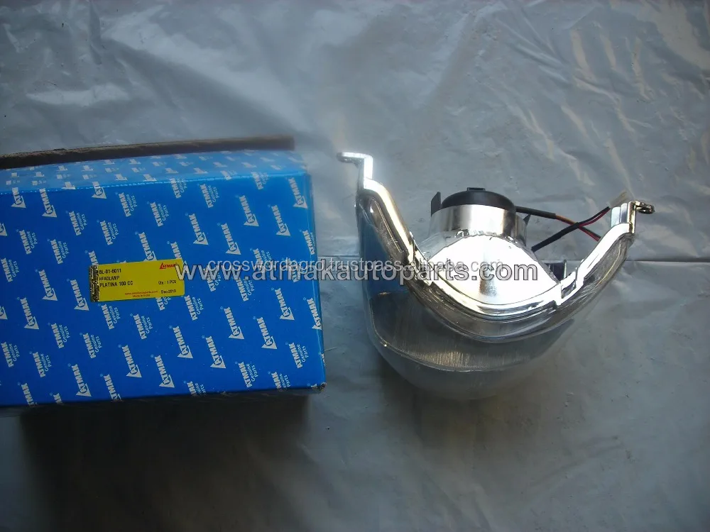 bajaj platina headlight set