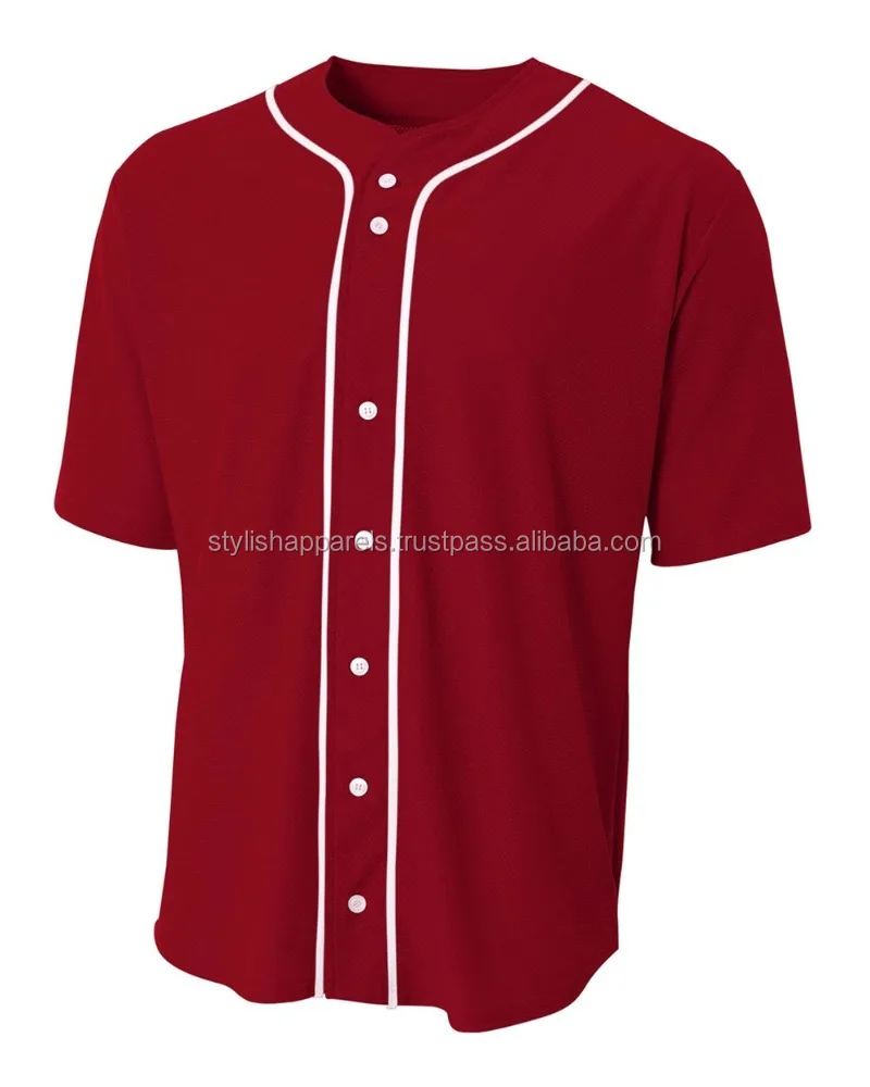 plain baseball jerseys for sale