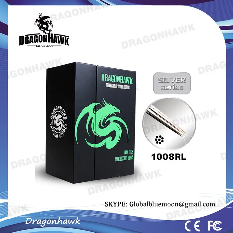 wholesale professional dragonhawk tattoo needles 8rl