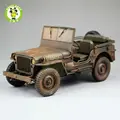 1 18 1 4 Ton US ARMY WILLYS JEEP TOP DOWN Diecast Car Model Toys Welly