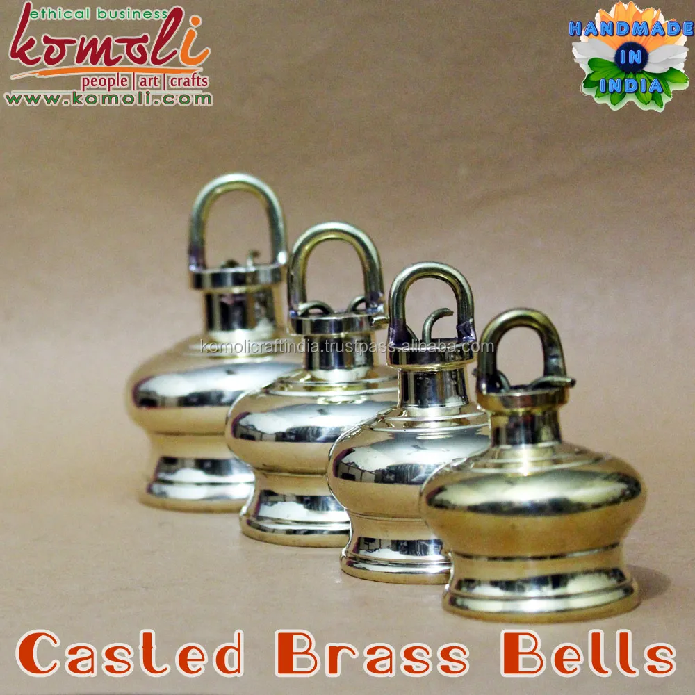 Custom Metal Church Temple Ship Small Brass Bells Wholesale Bell for Sale