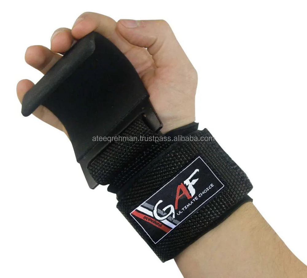 Gaf Weight Lifting Hooks Heavy Duty Lifting Wrist Straps Pull Ups