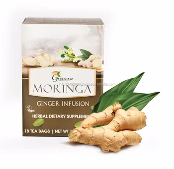 Hot Sale Moringa Leaf Extract Strawberry Flavor Tea Bags 100% Organic Herbal Tea Infusion At Reasonable Price