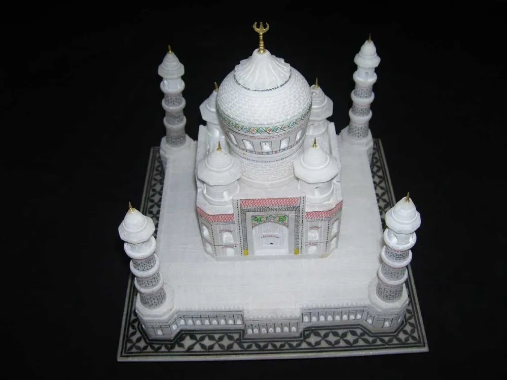 Белая мраморная Агра тадж-махал Реплика