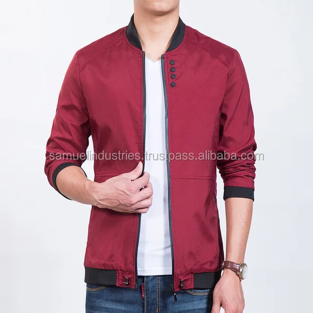 mens slim bomber jacket