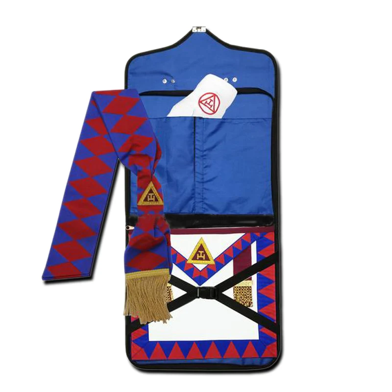 Masonic Regalia Royal Arch Principal Apron,Masonic Case,Sash,Gloves Set