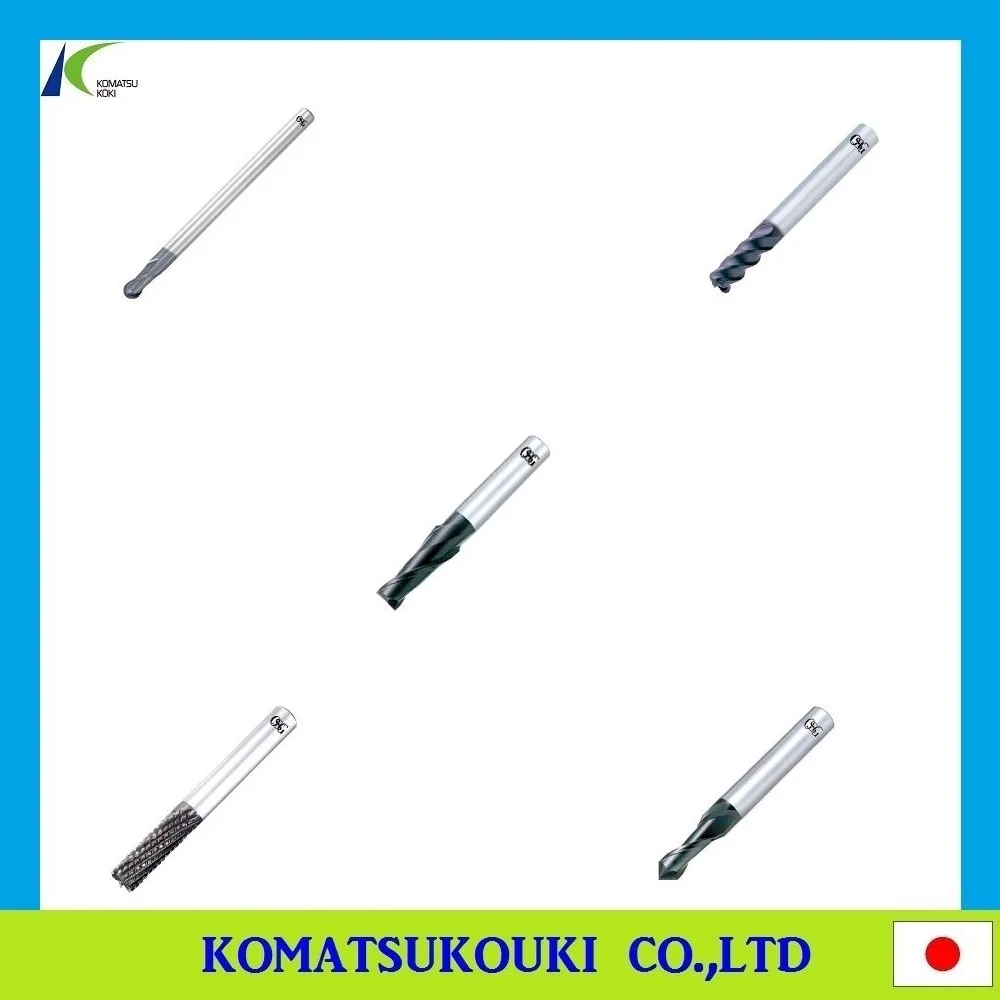 OSG EX-TIN-EDS ф １(２枚刃) ５ 本 エンドミル タフジャパンOSG切削工具HSSエンドミルEX-TIN-EDS TiN