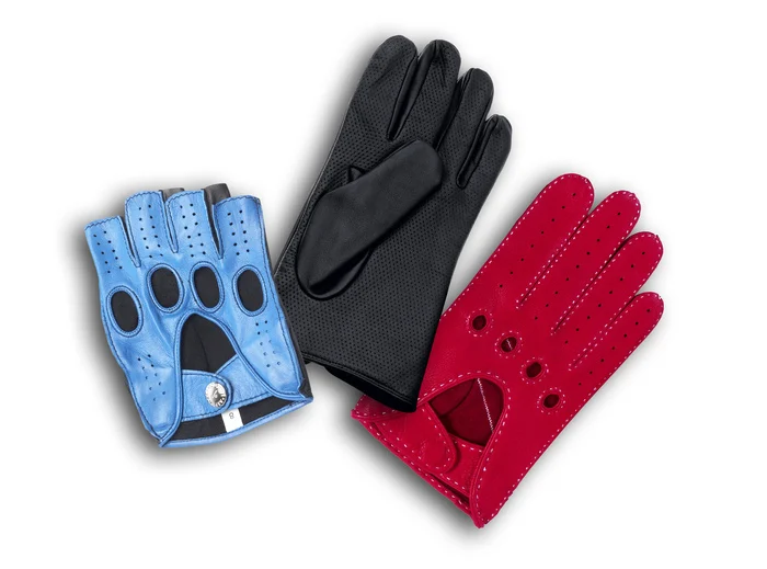 Мужские кожаные мягкие перчатки для вождения в стиле ретро Высокое качество комфорт