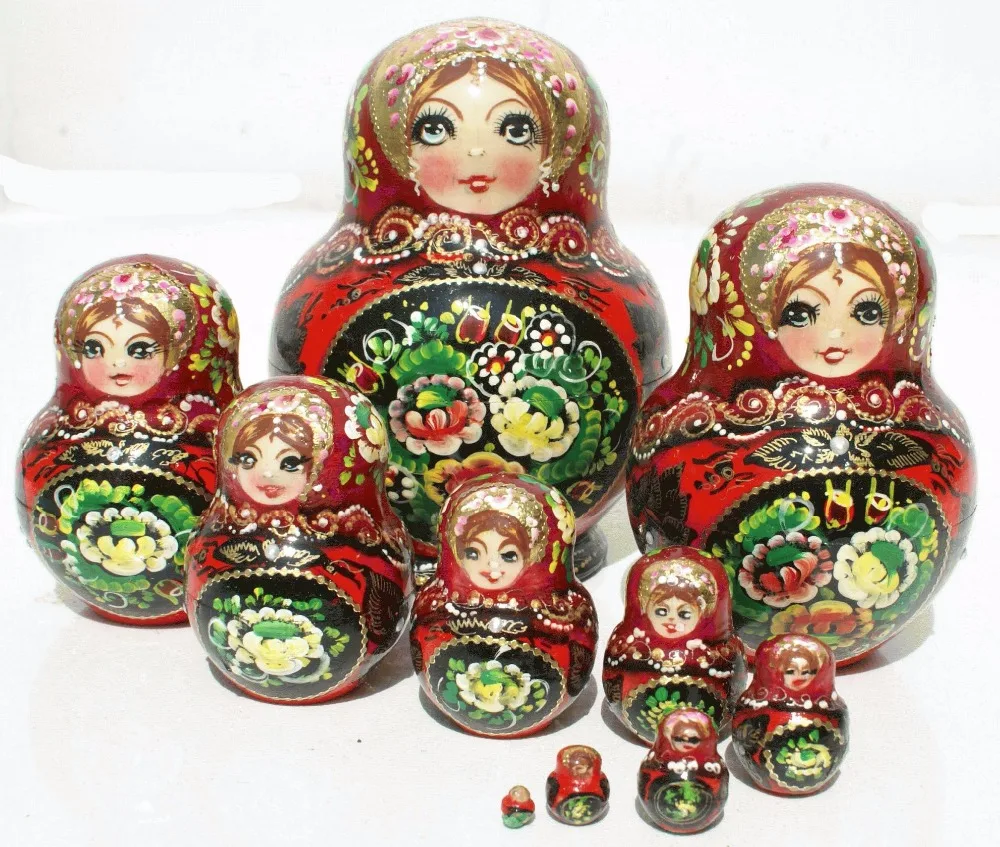 russian dolls that keep getting smaller