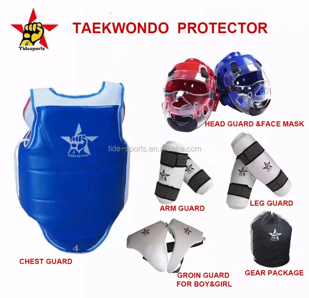 Protective Gear Adults Children Thickening Taekwondo Sparring Equipment -  China Taekwondo Chest Protector and Taekwodo Body Protector price