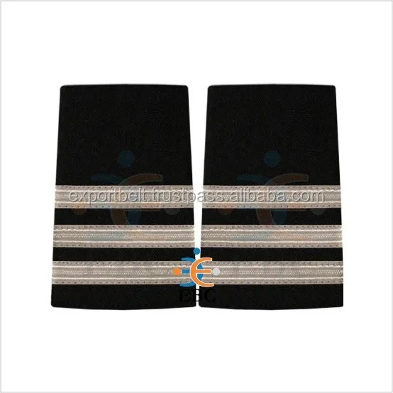 Oem Captain Epauletes First Officer And Student Pilot Shoulder Stripes Slipon Epaulettes In