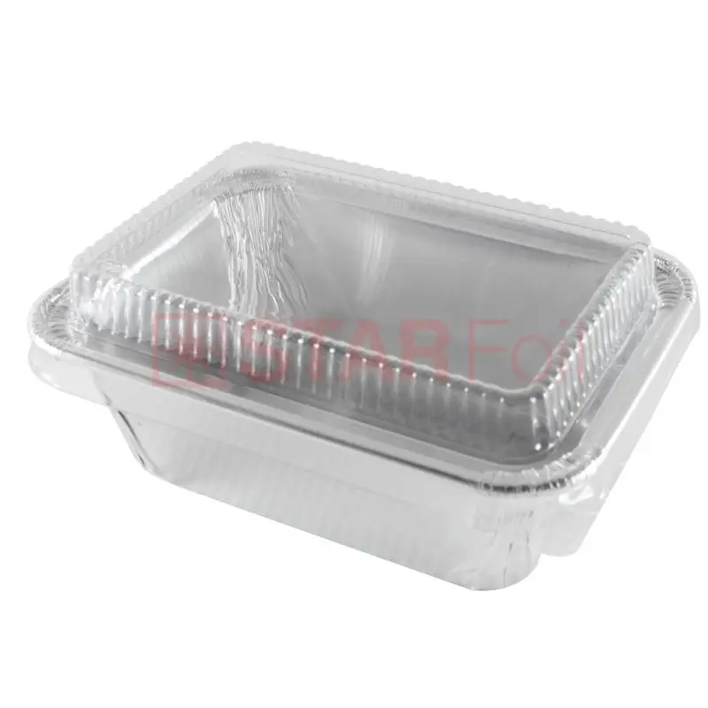 Aluminium Foil Tray With Lid 4618 P Rectangular View Aluminum Foil Serving Trays Aluminium Foil Tray With Lid 4618 P Rectangular Product Details From Peng Kee Enterprise Sdn Bhd On Alibaba Com