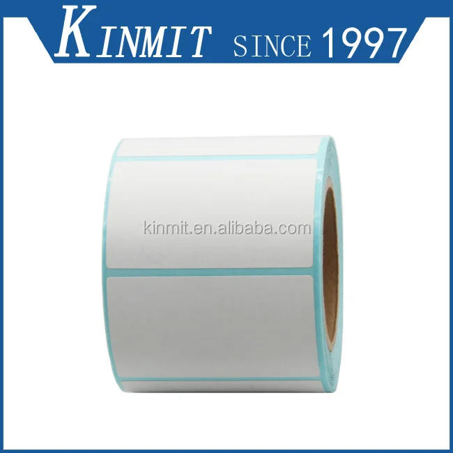 Термобумага с прямым покрытием OEM 4x6 100*150 Упаковочная наклейка этикетка Лучшая цена бесплатный образец