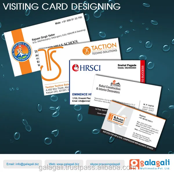 visiting card price