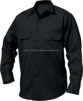 industrial work wear uniform/ work wear long sleeve cotton shirt